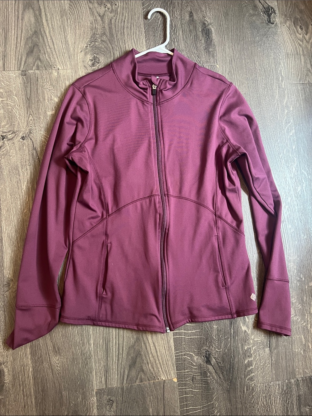 Nova Sport XL  Full-Zip Utility Jacket in Burgundy